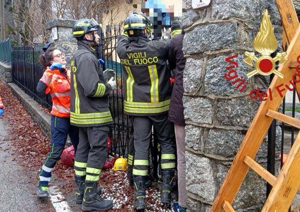 Bellagio (CO): anziano infilzato nel cancello