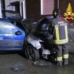 Busto Arsizio: auto in fiamme