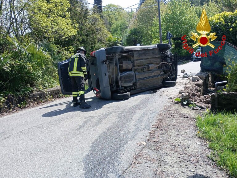 Cunardo: incidente stradale