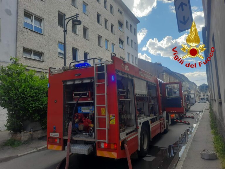 Busto Arsizio: incendio