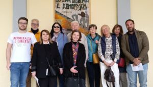 Sesto Calende: inaugurazione nuovo ponte murales