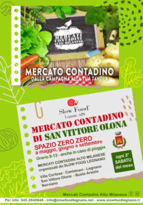 San Vittore Olona mercato contadino sabato 17 maggio