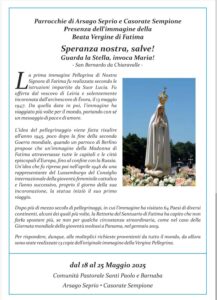 Storia della Madonna Pellegrina di Fatima