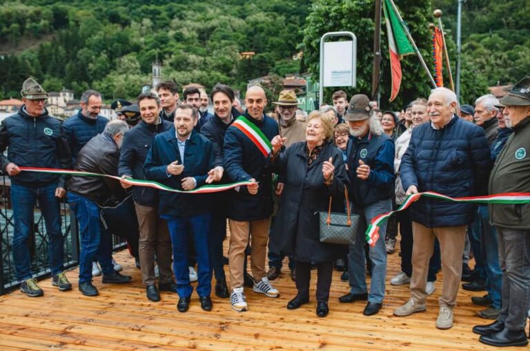 Porto Ceresio: inaugurato il nuovo lungolago