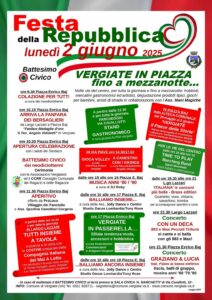 Vergiate: Celebrazione del 2 Giugno 2025
