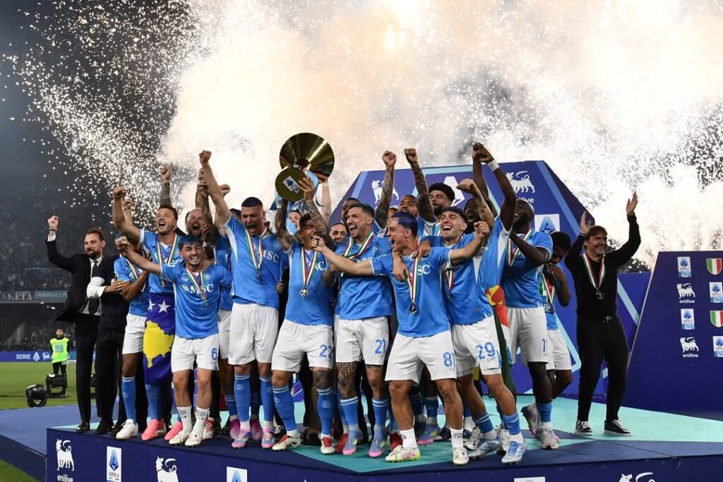 Il Napoli è Campione d'Italia