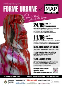 "Forme Urbane" al MAP di Castiglione Olona: 21 anni di arte, plastica e territorio