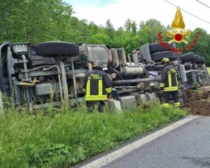 Comabbio: incidente stradale