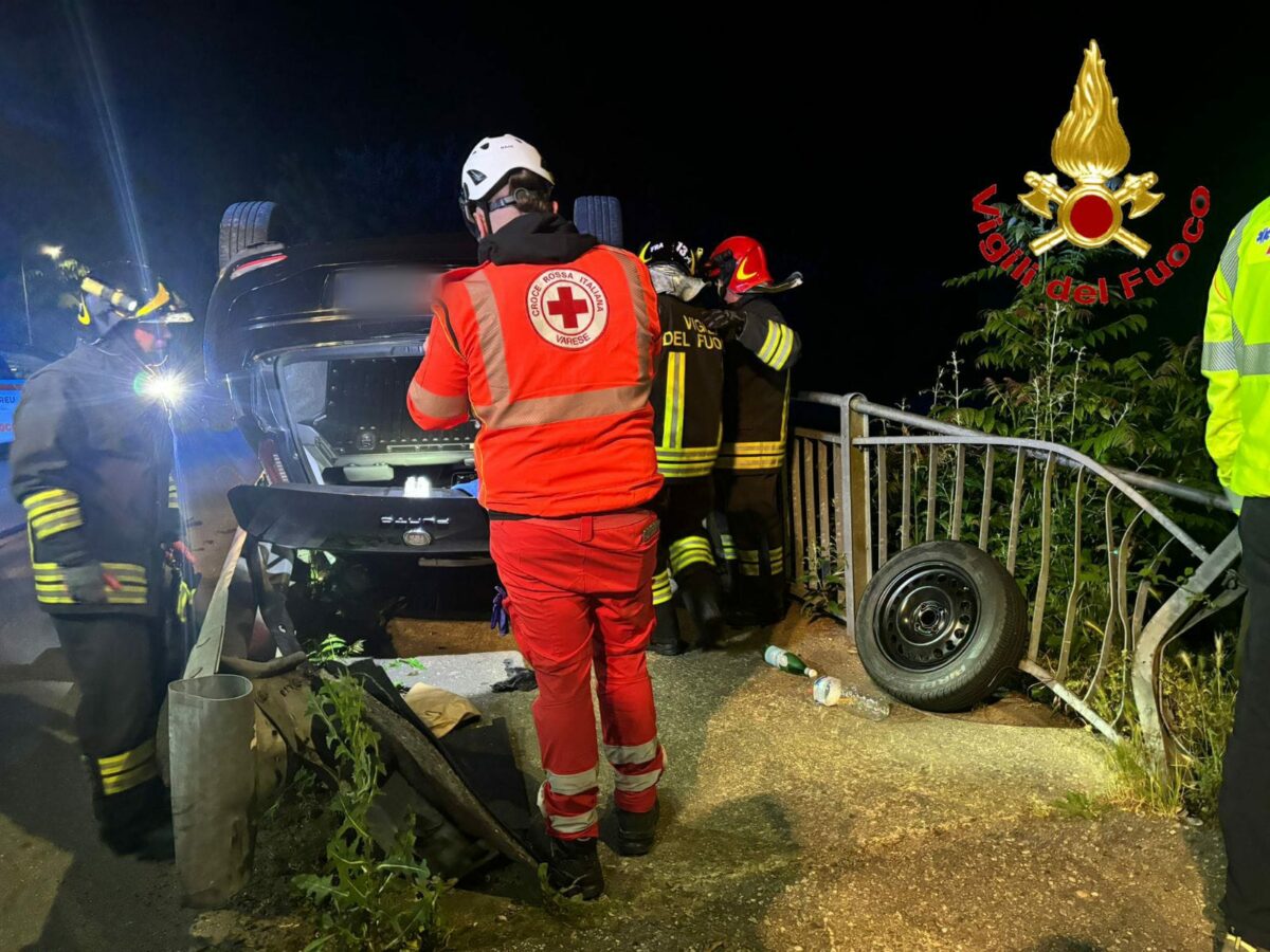 Lonate Ceppino: incidente stradale