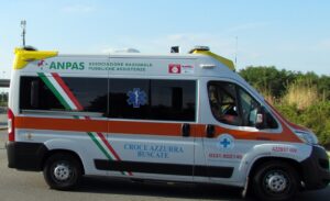 Busto Arsizio: incidente stradale