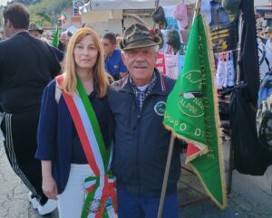 Il Sindaco di Ferno all'Adunata degli Alpini