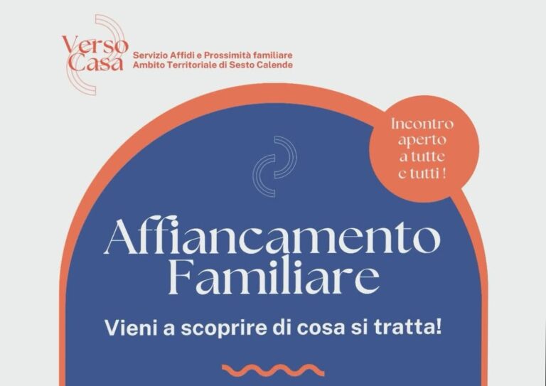 Vergiate: serata informativa Affiancamento Familiare