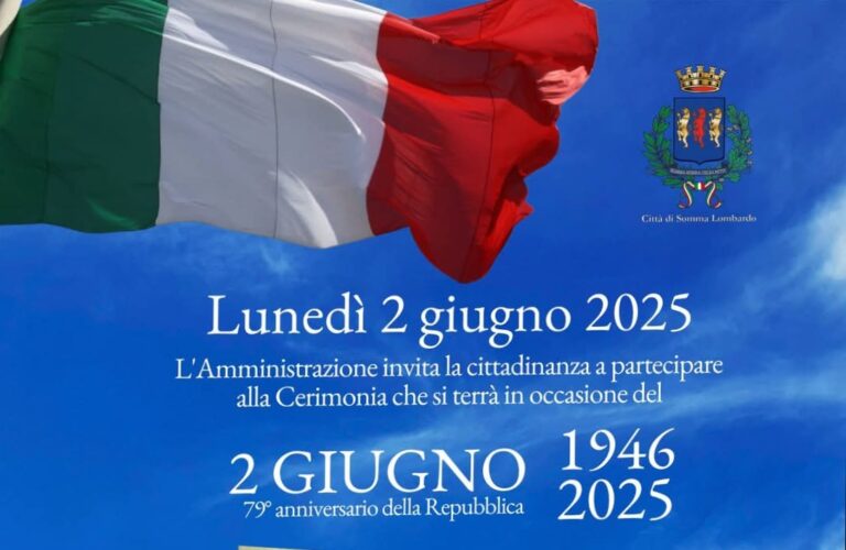 Somma Lombardo: Celebrazione del 2 Giugno