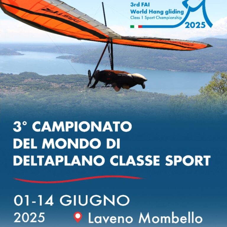 il 3° Campionato del Mondo di Deltaplano Classe Sport