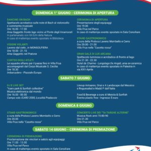 il programma dell'evento