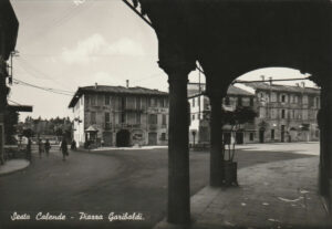 una immagine storica di Piazza Garibaldi