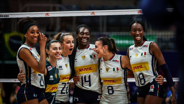 Italvolley femminile: tre vittorie su tre alla Volleyball Nations League
