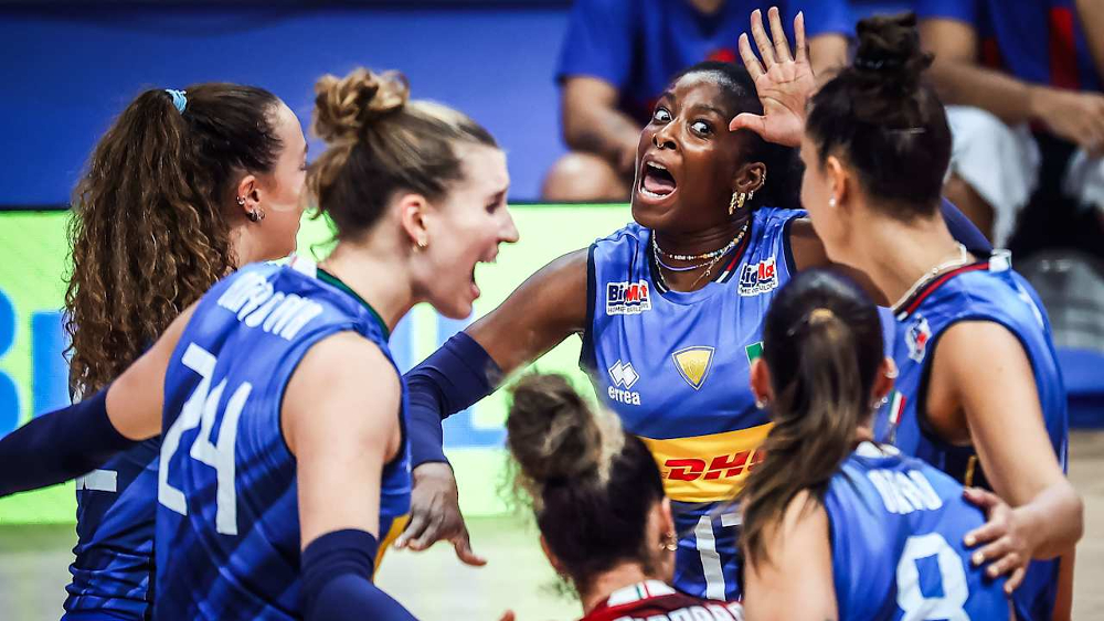 Italia Brasile 3 a 0, le azzurre chiudono la prima settimana con 4 vittorie