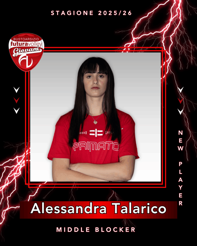 Alessandra Talarico: dalla nazionale under 19 alla Futura Volley Giovani