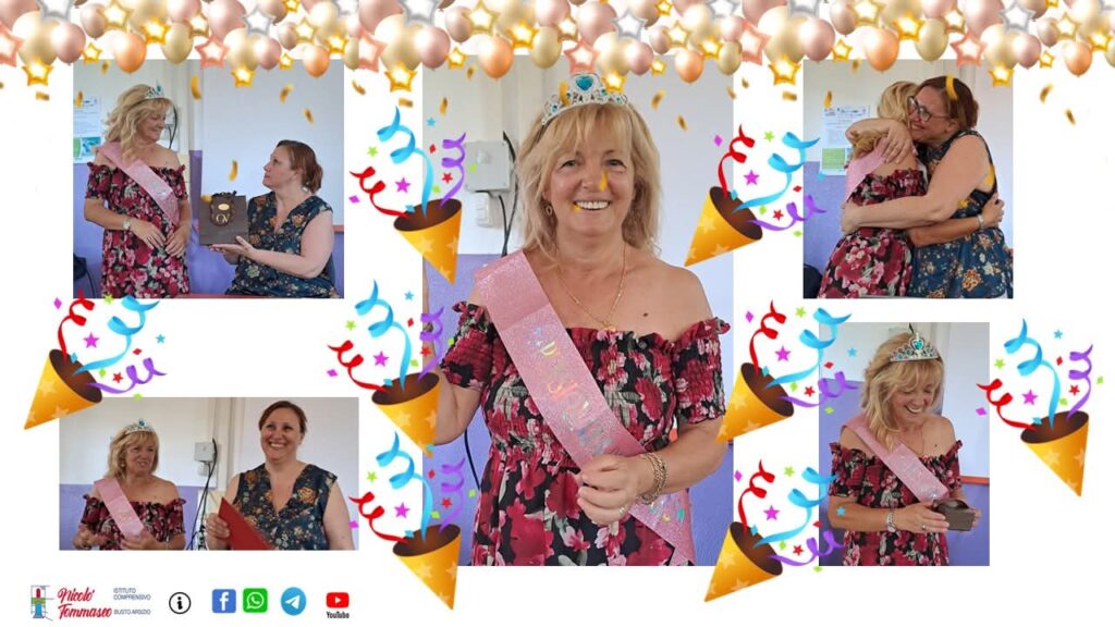 Busto, pensionamento di Sabina Mascolo