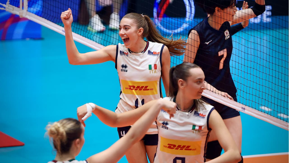 Ottavi di finale per le azzurrine della pallavolo femminile under 19