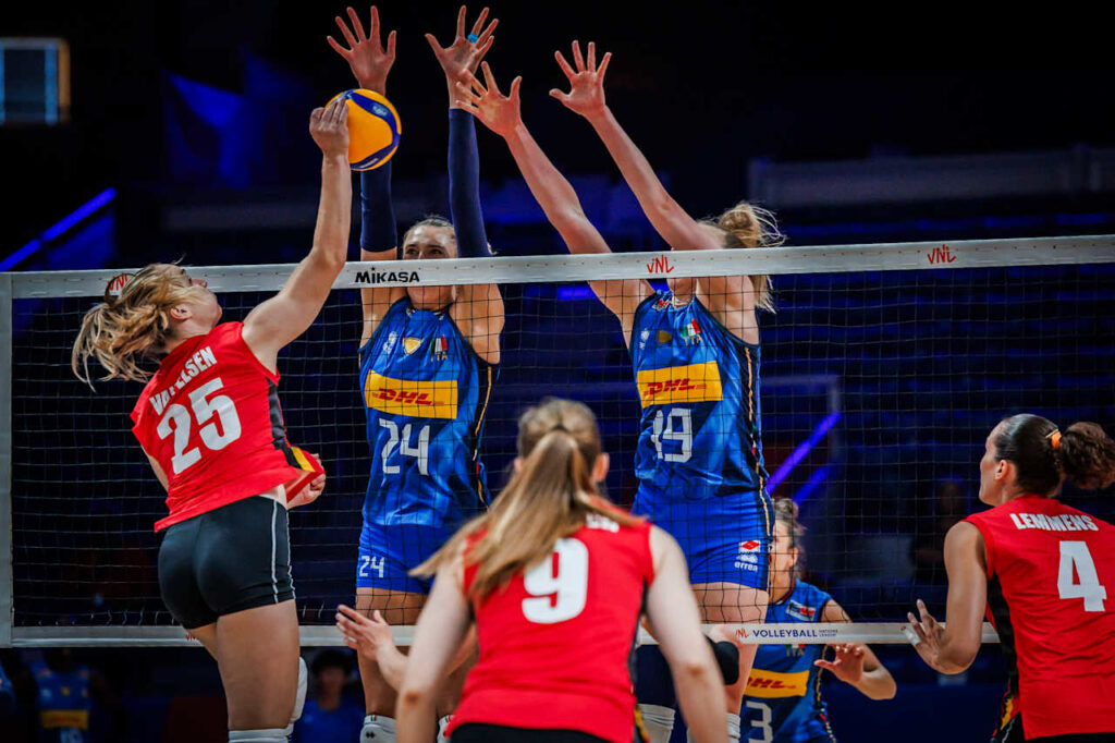 Italia Belgio 3 a 0 e le azzurre conquistano l’accesso matematico alle finals