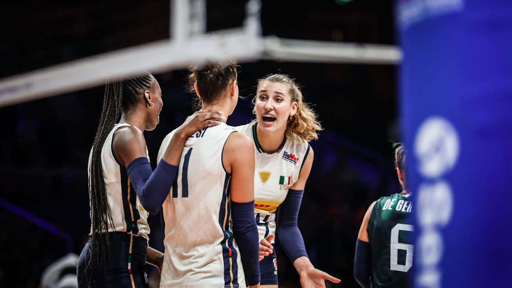 Italia Serbia 3 a 0 le azzurre restano imbattute in VNL