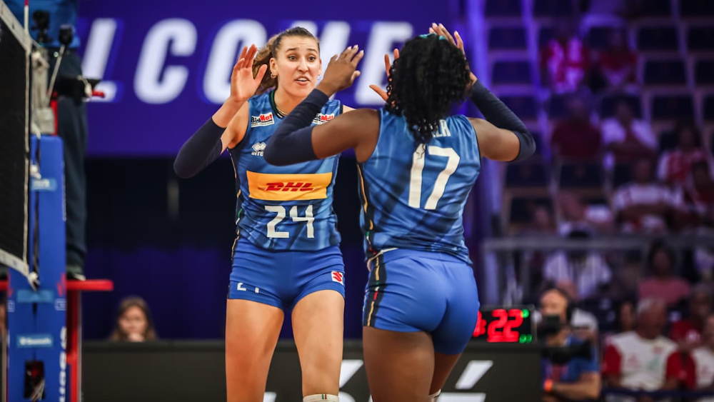 Italia-USA 3 a 0, ventisettesima vittoria consecutiva per le azzurre 