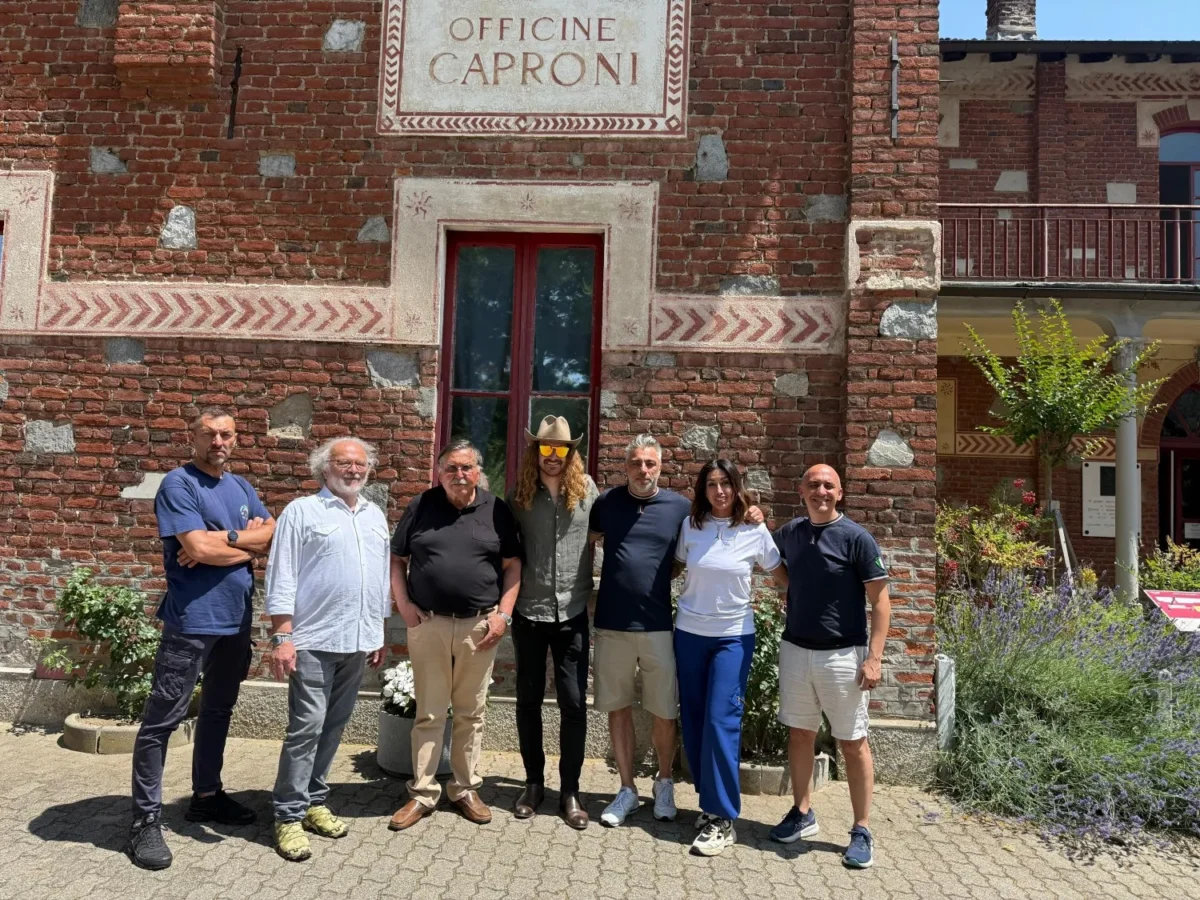 con i protagonisti di 'Volandia per un Giorno'