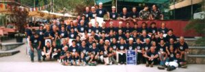una foto che ha fatto la storia de I Tri dì in Cümpagnia