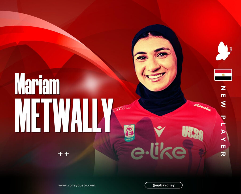 Mariam Metwally è una nuova schiacciatrice della Eurotek Laica UYBA