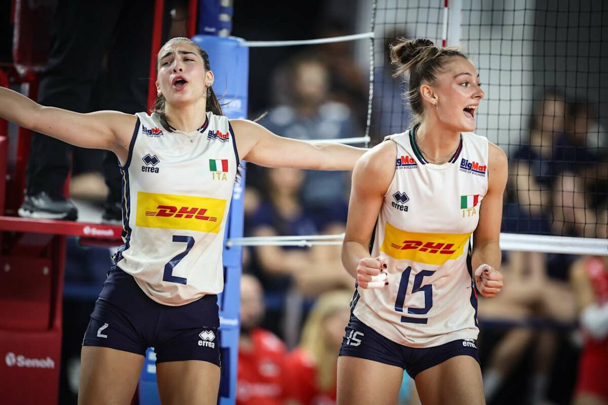 La Turchia ha fermato le azzurre della Under 21 femminile di pallavolo