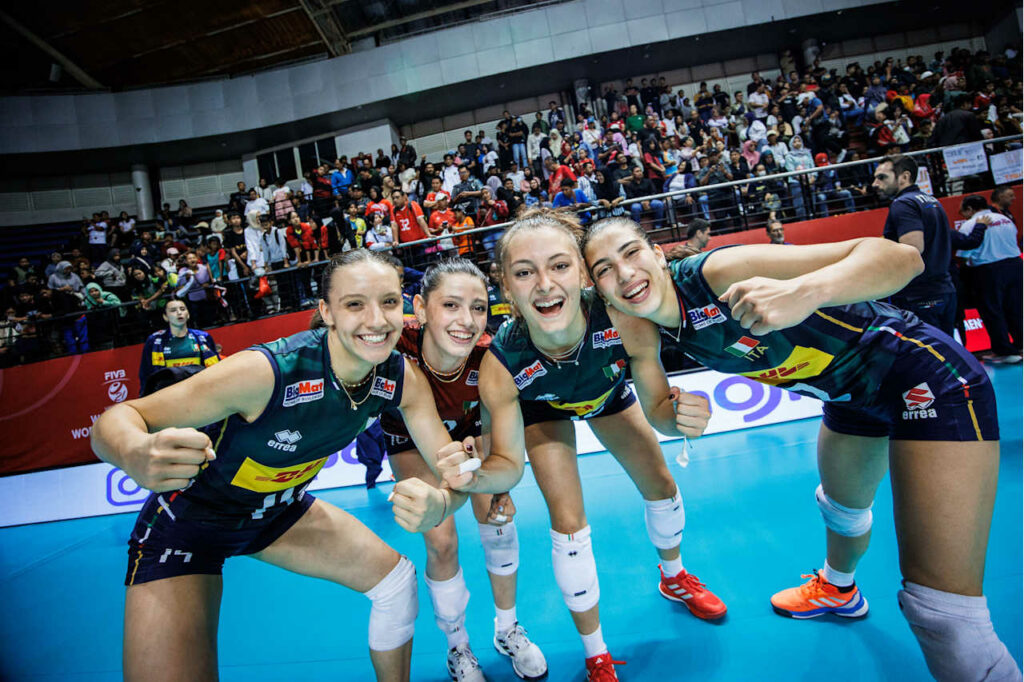 Azzurre ai quarti di finale ai  Mondiali Under 21 di pallavolo Femminile
