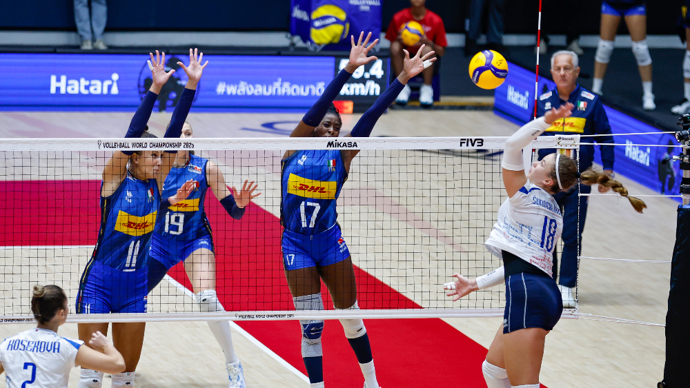 Esordio vincente ai mondiali per le azzurre della pallavolo