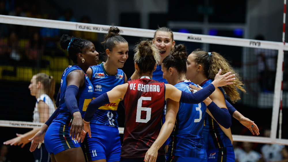 Esordio vincente ai mondiali per le azzurre della pallavolo