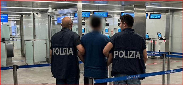 Linate, arresto internazionale Linate