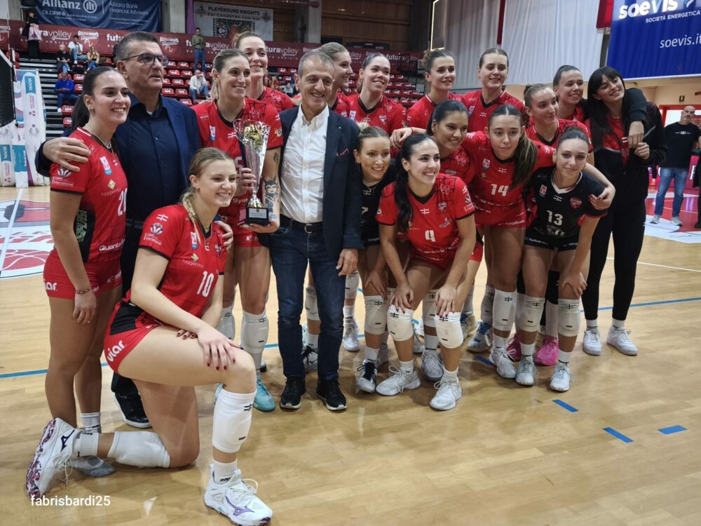 La Futura Volley ha vinto la diciassettesima edizione del Trofeo Bruna Forte