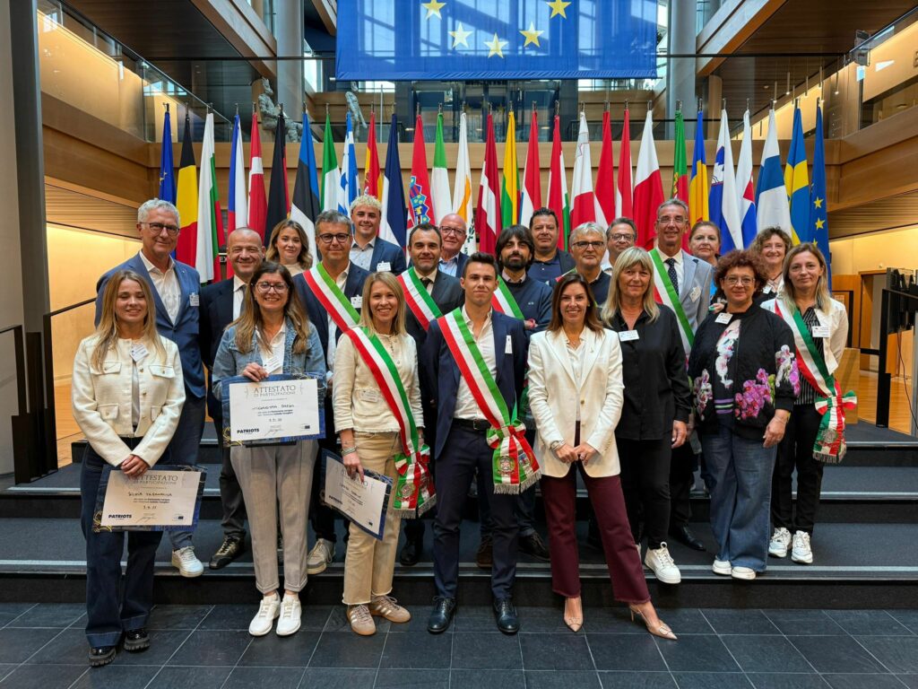 Strasburgo, l’On.Tovaglieri con amministratori varesini