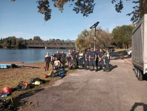 i Volontari in azione