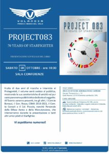 la presentazione ufficiale del libro Project083 – 70 Years of Starfighter
