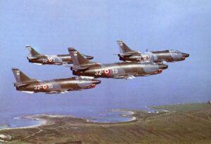 FIAT G.91 in formazione