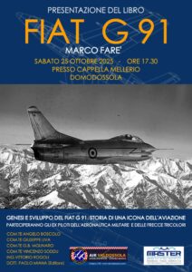 Fiat G.91 - a Domodossola la storia di un’icona del volo