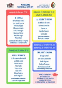 Castellanza, al Teatro della Corte la nuova edizione della rassegna