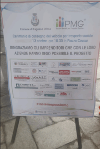 Fagnano Olona, autonavetta, inaugurata la nuova vettura