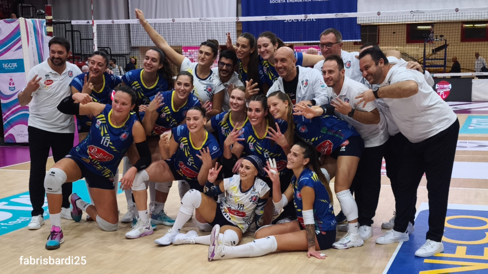Secondo lunedì sera e seconda sconfitta per la Futura Volley 