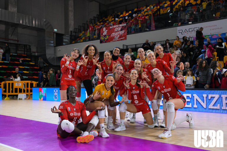 La UYBA ha vinto anche con il Bisonte Firenze