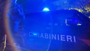 Carabinieri nella notte