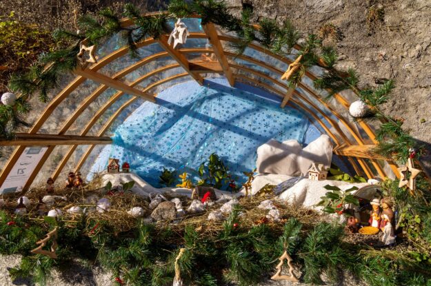 Crodo, tornano i presepi sull’acqua Crodo, tornano i presepi sull'acqua