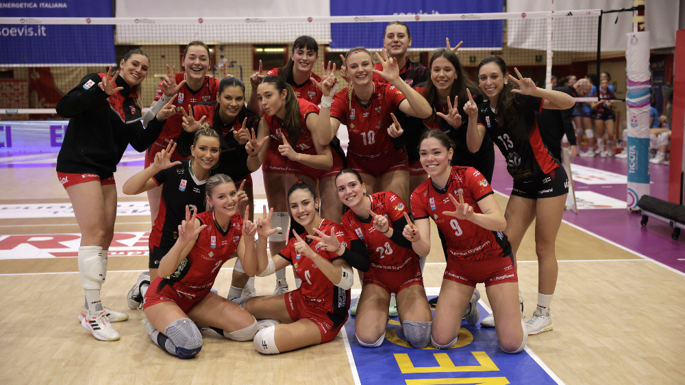 Sesta vittoria consecutiva della Futura Volley
