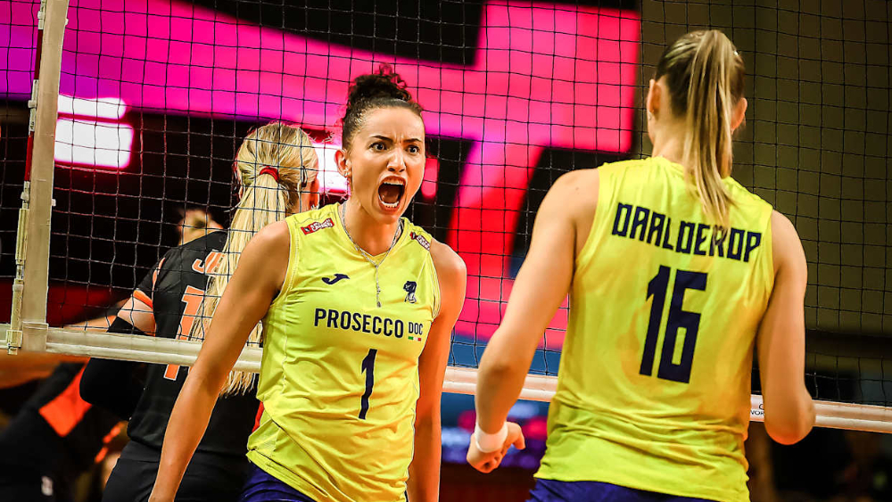 Finale tutta italiana ai campionati mondiali di pallavolo femminile per squadre.